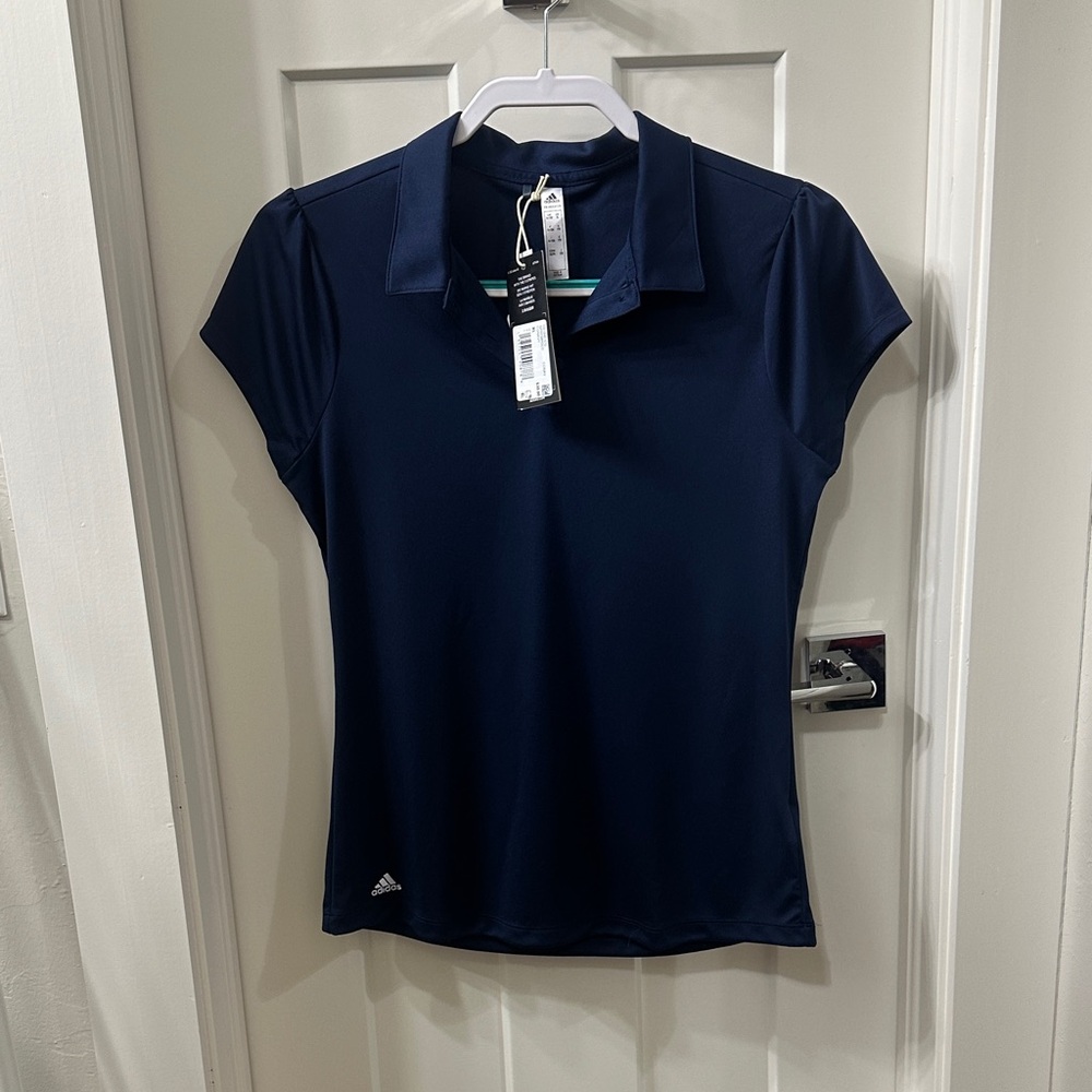 NWT Adidas Women's Navy Polo XL (fits like a medium)